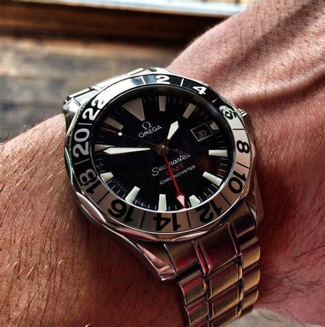 omega gmt seamaster 50th anniversary|Omega Seamaster gmt chrono.